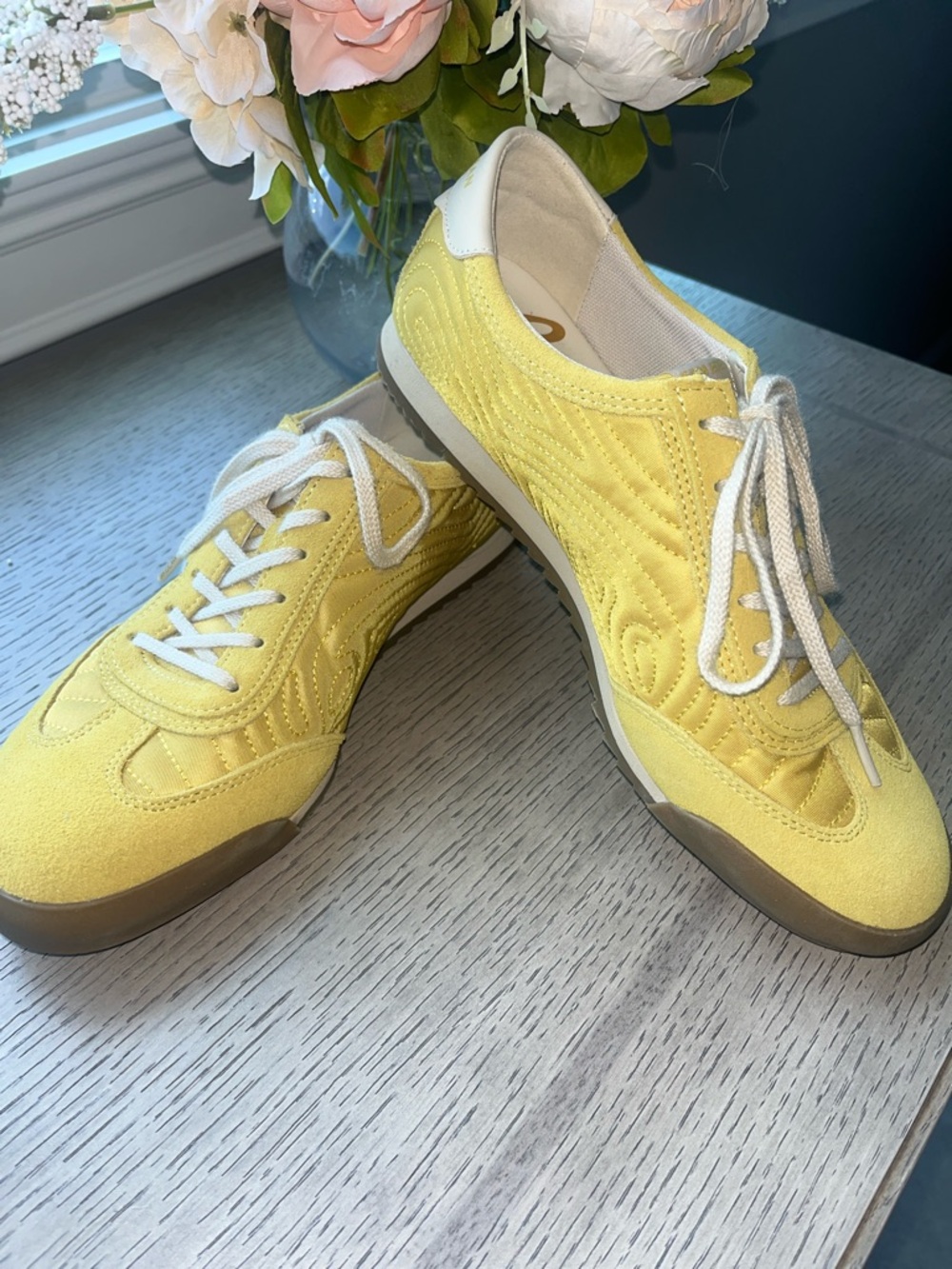 Sam Edelman Lemon Yellow Sneakers